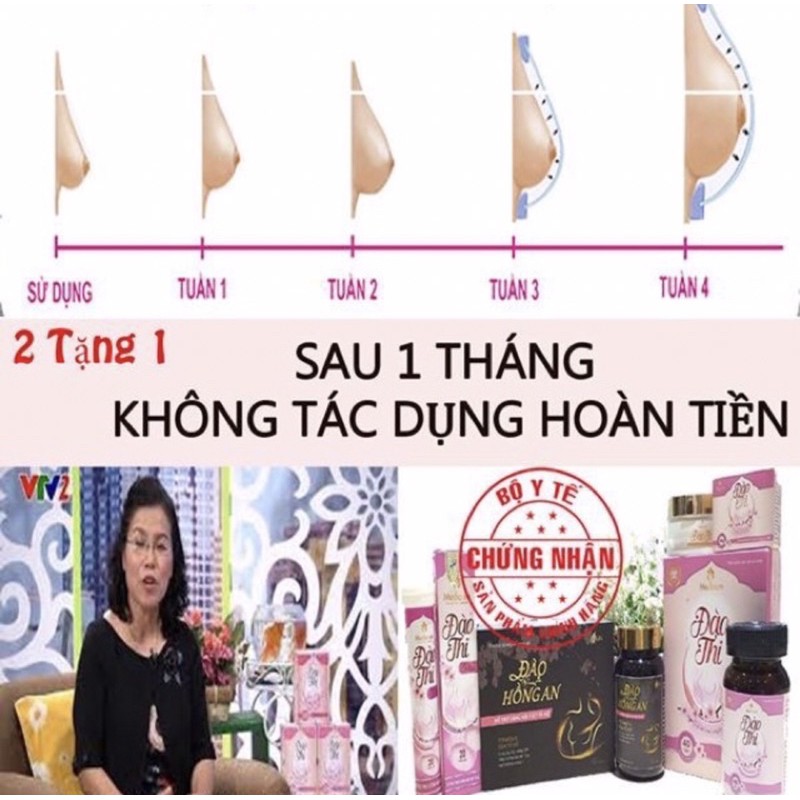 Viên Uống Nở Ngực Đào Thi