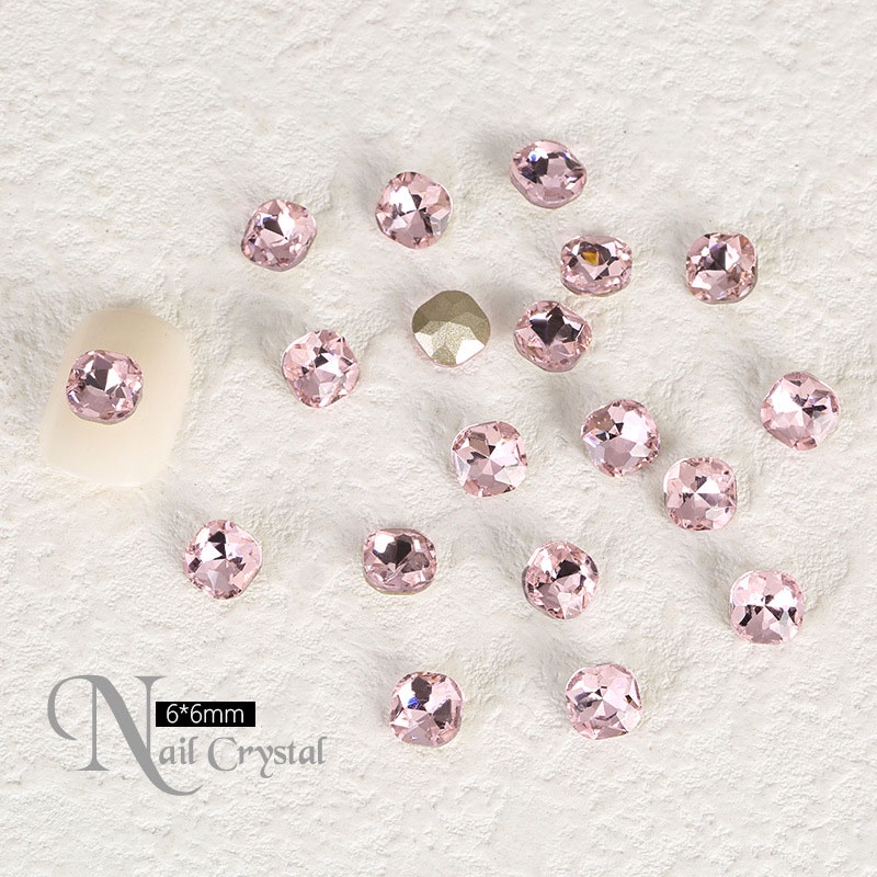 Bộ 10 HạT ĐíNh Trang Trí MóNg HìNh BầU DụC 3D DIY