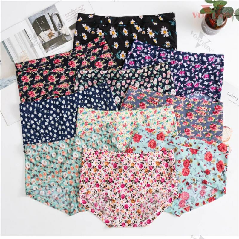 sét 10 quần lót su hoa thông hơi ,điều hòa thoáng mát