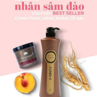 KEM Ủ TÓC NHÂN SÂM ĐÀO SWHITE