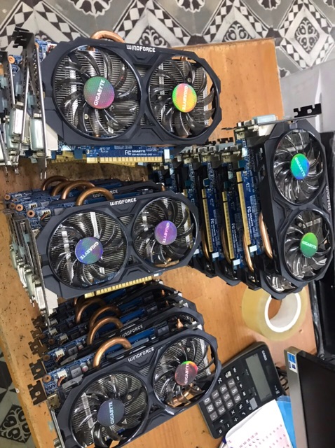 VGA gigabye GTX 750/1g dr 5 OC