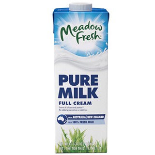 Sữa tươi Meadow Fresh Full Cream 1L, Thùng 12 hộp