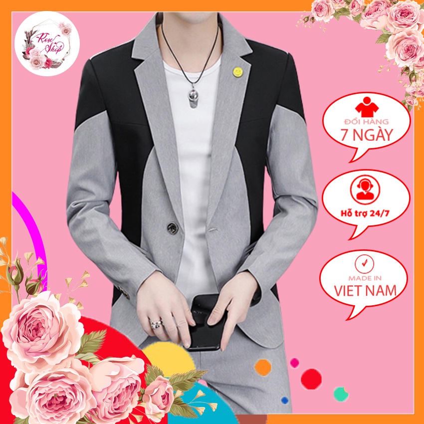 Áo vest, Áo vest nam phối màu đăc sắc làm nổi bật cho chính chiếc áo trẻ trung lịch lãm sang trọng N39