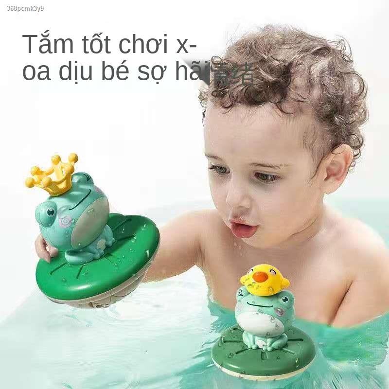 【2021】Đồ chơi nhà tắm cho bé con ếch phun nước điện phòng mùa hè trẻ em trai và gái rung cùng đoạn