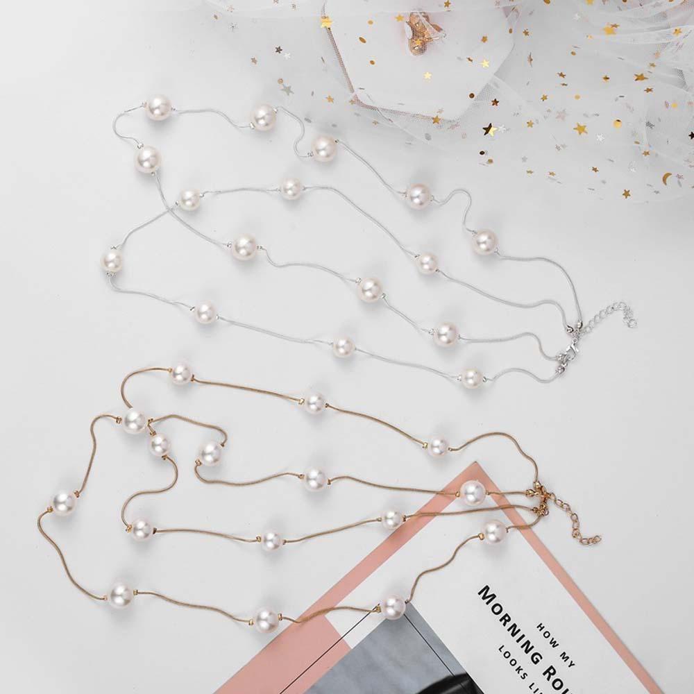 Vòng cổ Cho Nữ|Khuyên Tai Dài Hai Lớp Thời Trang Cá Tính