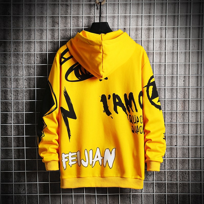 Áo hoodie tay dài in họa tiết hoạt hình phong cách đường phố size m-3xl | BigBuy360 - bigbuy360.vn