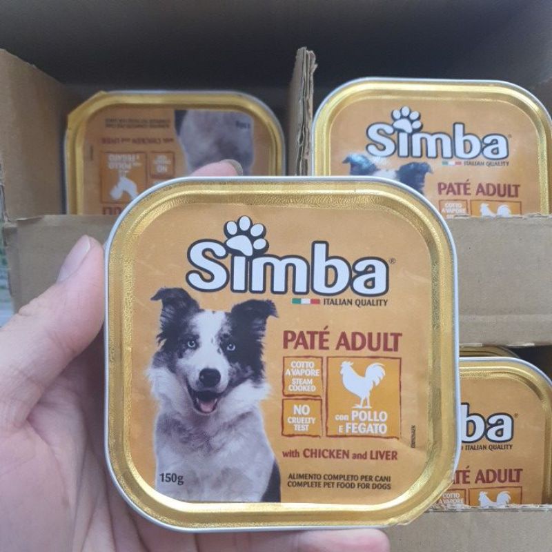 Pate chó - Pate Simba hộp 150g