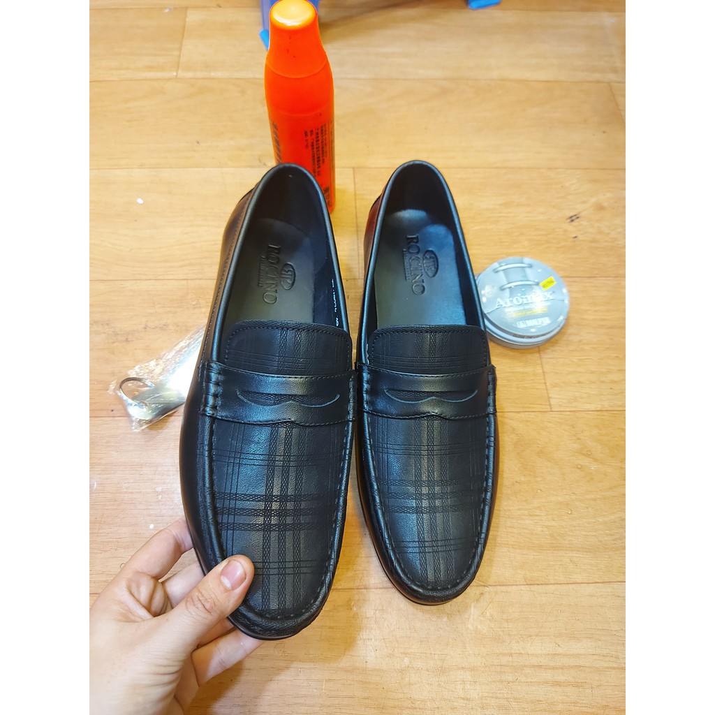 Giày lười nam công sở Form Hàn Quốc cao cấp Full box