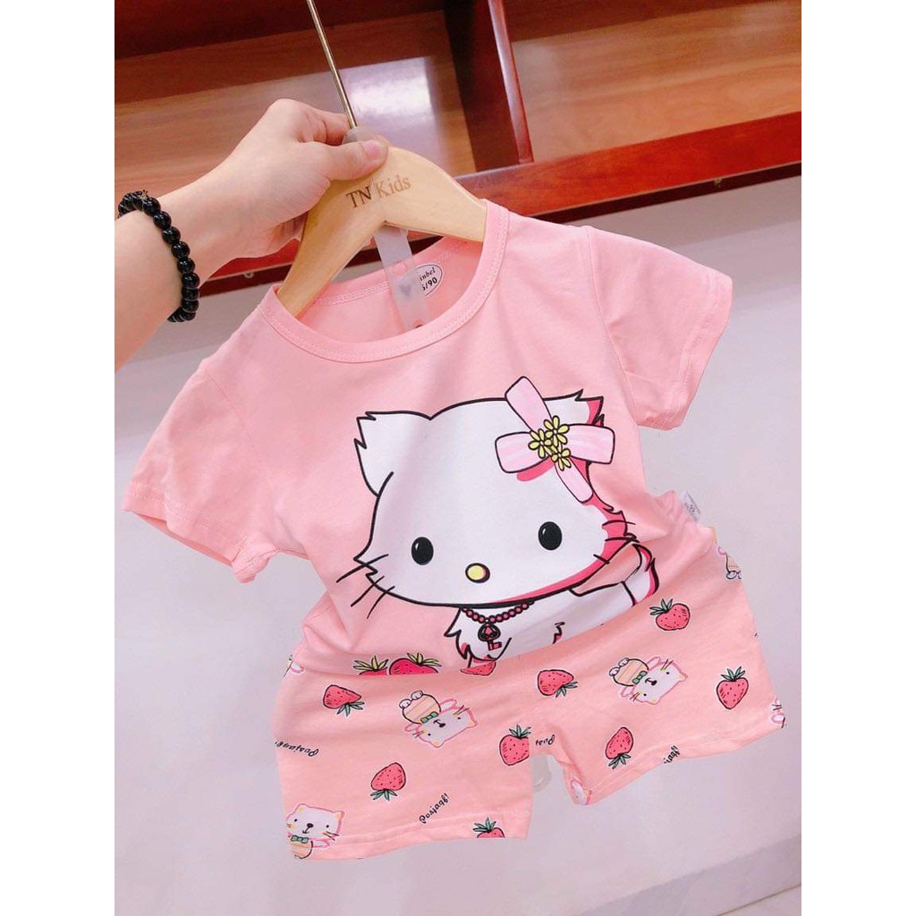 Sale !!! Bộ quần áo Hello Kitty xuất hàng Quảng Châu còn size (6-10kg) siêu Sale