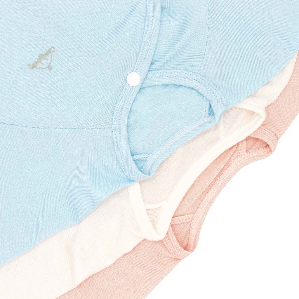 Bộ quần áo sơ sinh dài tay -5 món newborn (quần, áo, mũ, bao tay, chân) - vải mềm và thoáng khí kháng khuẩn Comfybaby
