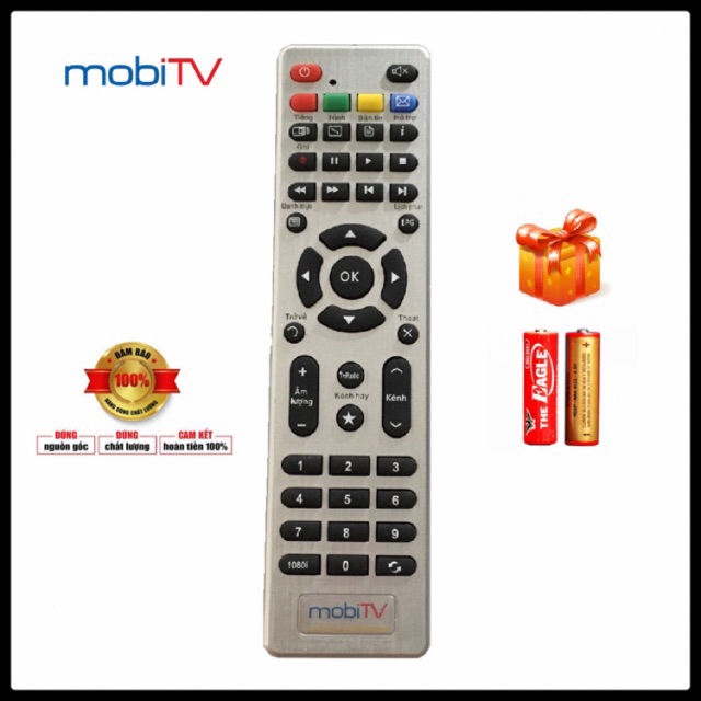 Điều khiển đầu thu MobiTV ( KTS mặt đất )