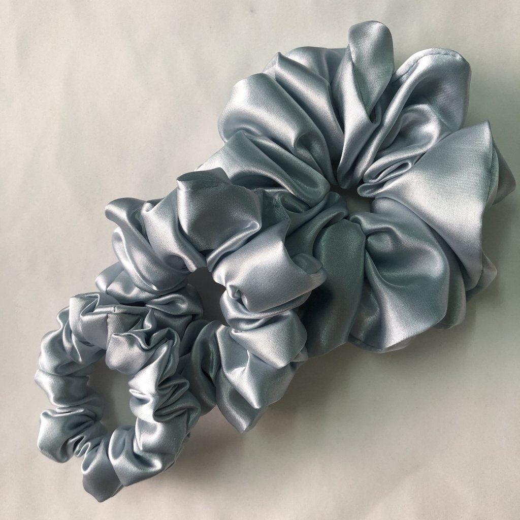 Buộc tóc Scrunchies Handmade Siêu Xinh (Hàng thủ công chính hãng Dazzle) Vải tốt - Tỉ mỉ - AMZO