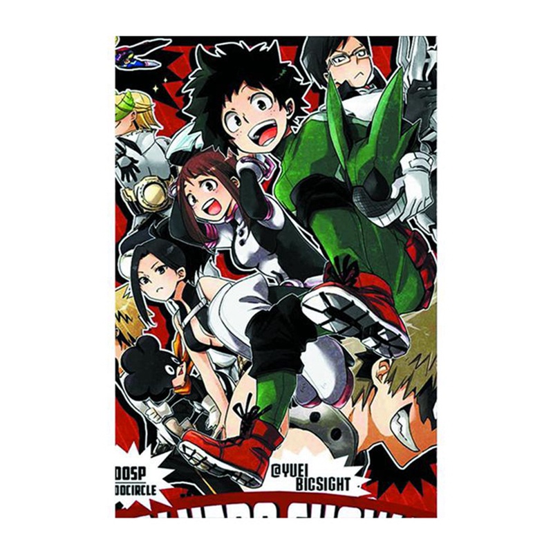 Tmdbyx Poster Dán Tường Trang Trí In Hình Nhân Vật Phim My Hero Academia Chất Lượng Cao