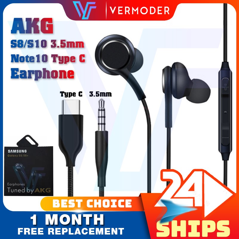 Tai nghe điện thoại có dây AKG giắc cắm 3.5mm dành cho dòng Samsung S8/S10 và Android Note 10