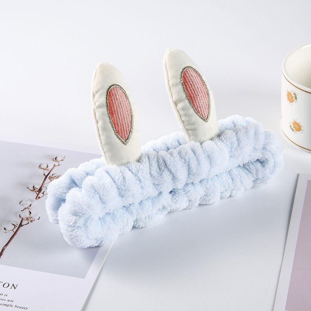 Future Băng Đô Nhung Lông Co Giãn Bản Rộng Phong Cách Hàn Quốc Dùng Rửa Mặt