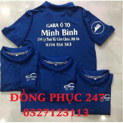 Áo Thun Đồng Phục Gara Oto