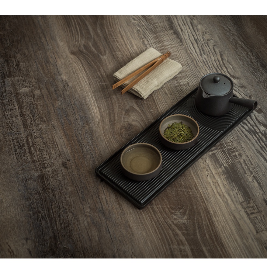 [Phông nền chụp ảnh] Nền PVC giả gỗ siêu mỏng – Nâu Xám (PVC-19)