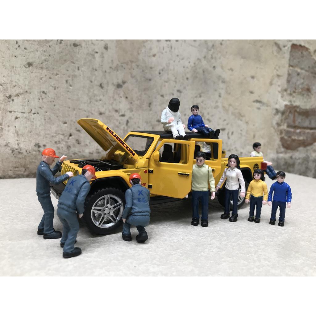 Mô hình Người Nhân vật công nhân GARA 1/32