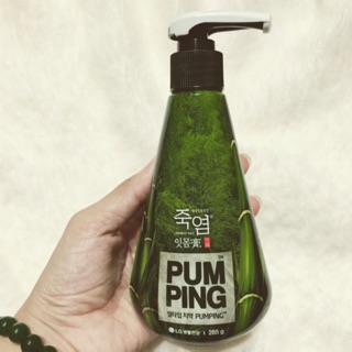 Kem đánh răng than tre chính hãng của hàn quốc pumping 285g