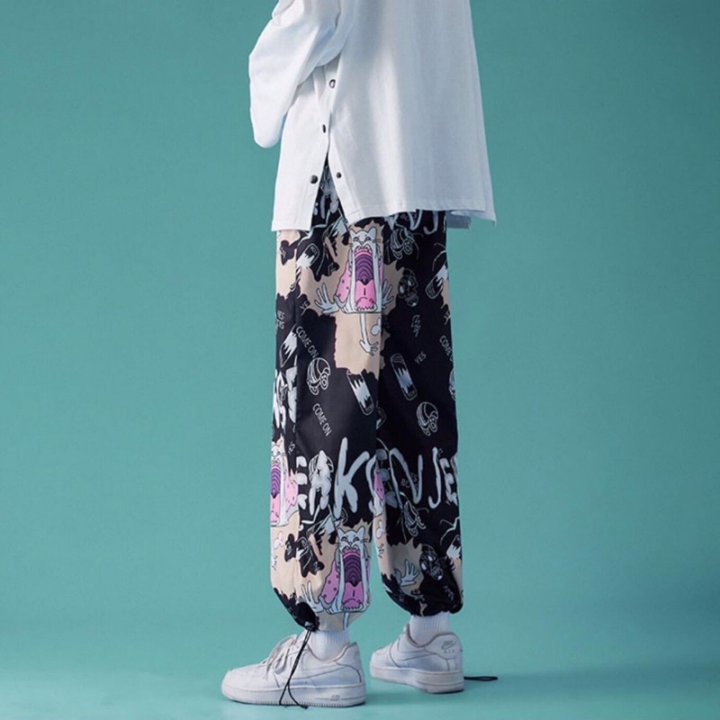 Quần long pant 3D họa tiết unisex