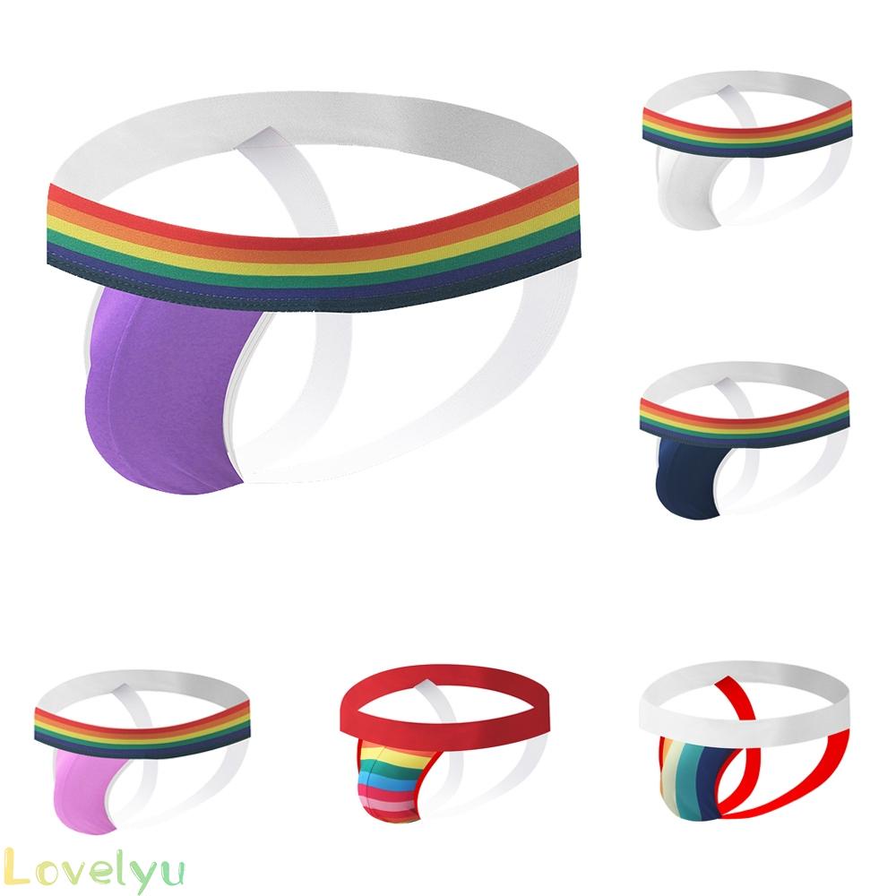 &lt;READY STOCK&gt;Men's Jock Strap Breathable Underwear Backless Jockstrap Briefs Underpants Thong100% brand new！