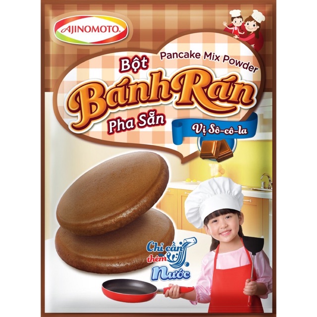 Bột bánh rán Đô-rê-mon vị Socola 200g