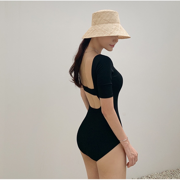 Đồ bơi nữ kín đáo liền thân, Bikini nữ đi biển 1 mảnh dễ thương BIK61