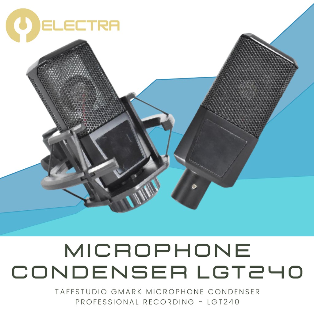 Bộ Mic Thu Âm Chuyên Nghiệp Lgt240 Taffstudio Gmark - Lgt240