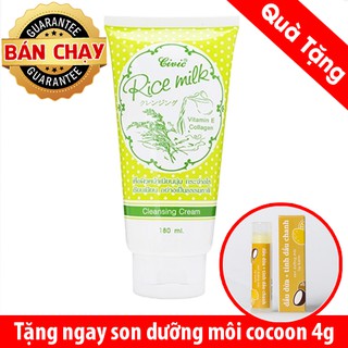 Sữa rửa mặt gạo Civic Rice Milk Thái Lan 180ml chính hãng