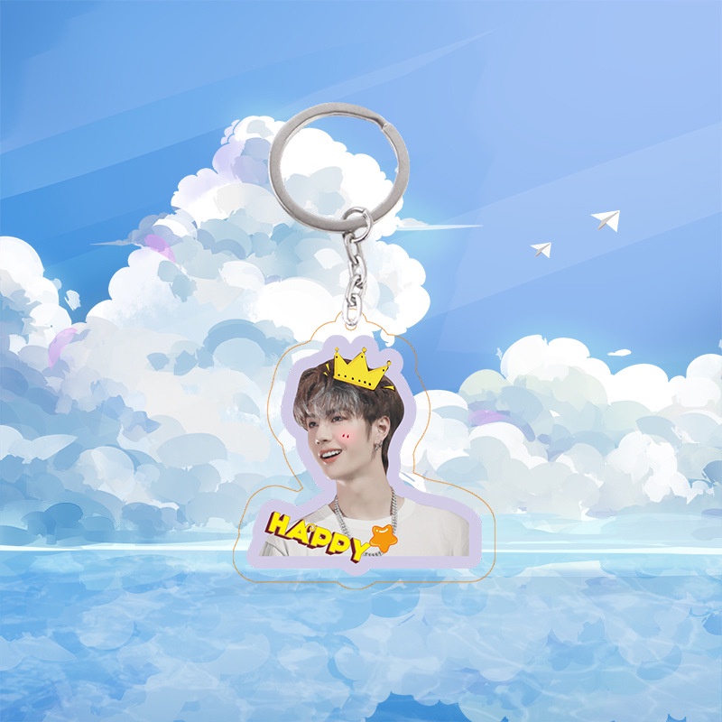 Móc Khóa Hình Nhân Vật Hoạt Hình Xiao Zhan Wang Yi Bo