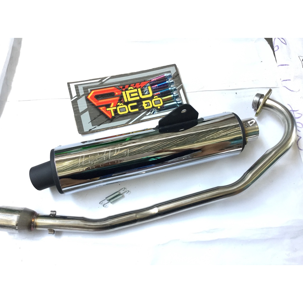 Pô Tăng CBR ĐẦU INOX 304 GẮN CHO NHIỀU LOẠI XE