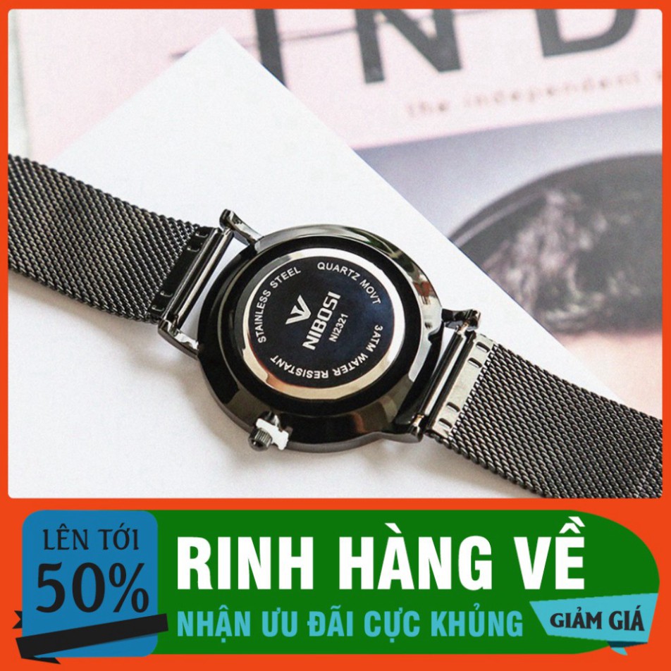 GIÁ HỜI [Tặng vòng tay]Đồng hồ nam NIBOSI chính hãng NI2321-1.05 thời trang cao cấp GIÁ HỜI