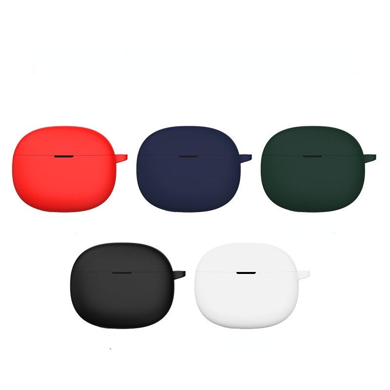 Vỏ Bảo Vệ Hộp Sạc Tai Nghe Xiaomi buds 3 Mềm Màu Trơn