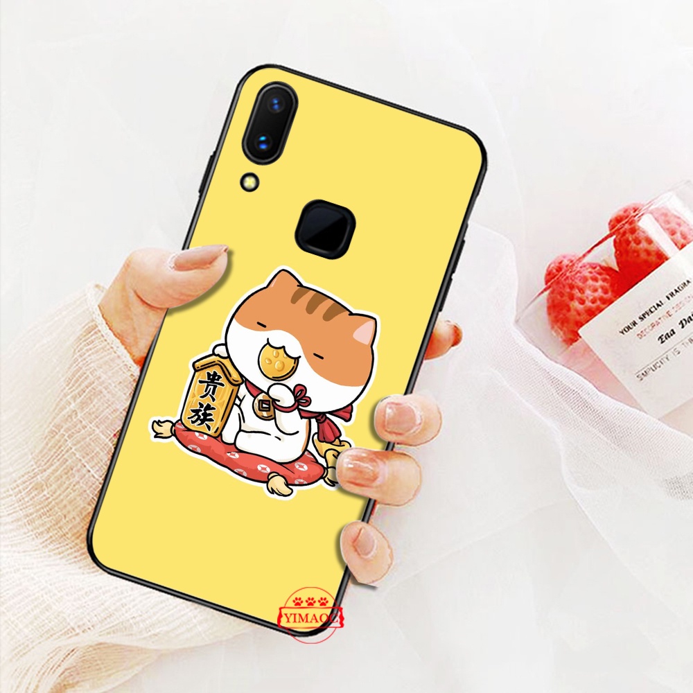 Ốp Điện Thoại Dẻo Họa Tiết Chú Mèo Thần Tài Cho Vivo Y5S Y11 Y11S Y12S Y20i Y20S Y20 Y30 Y17 Y12 Y15 Y19 Y20 Y21 Y33S Y21S 28Q
