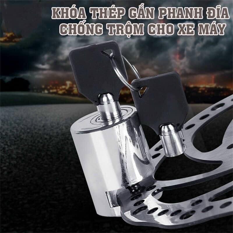 Khóa phanh đĩa chống trộm xe máy