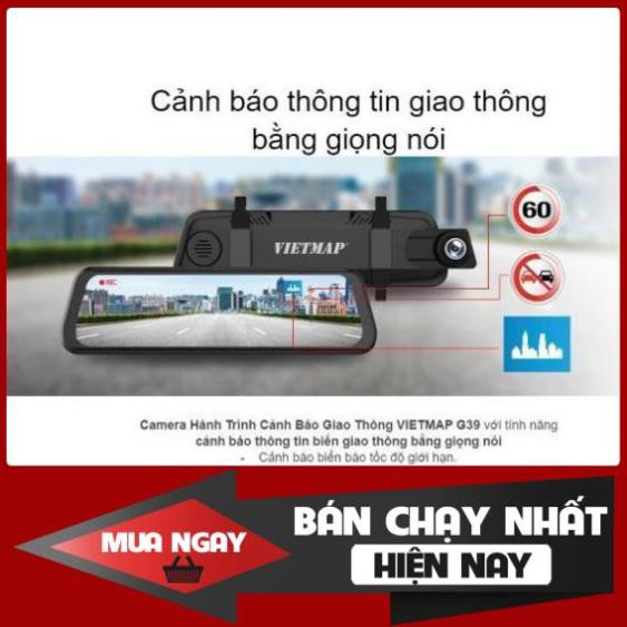 CAMERA HÀNH TRÌNH VIETMAP G39 MÀN HÌNH GƯƠNG ĐIỆN TỬ THÔNG MINH - Chính hãng | BigBuy360 - bigbuy360.vn