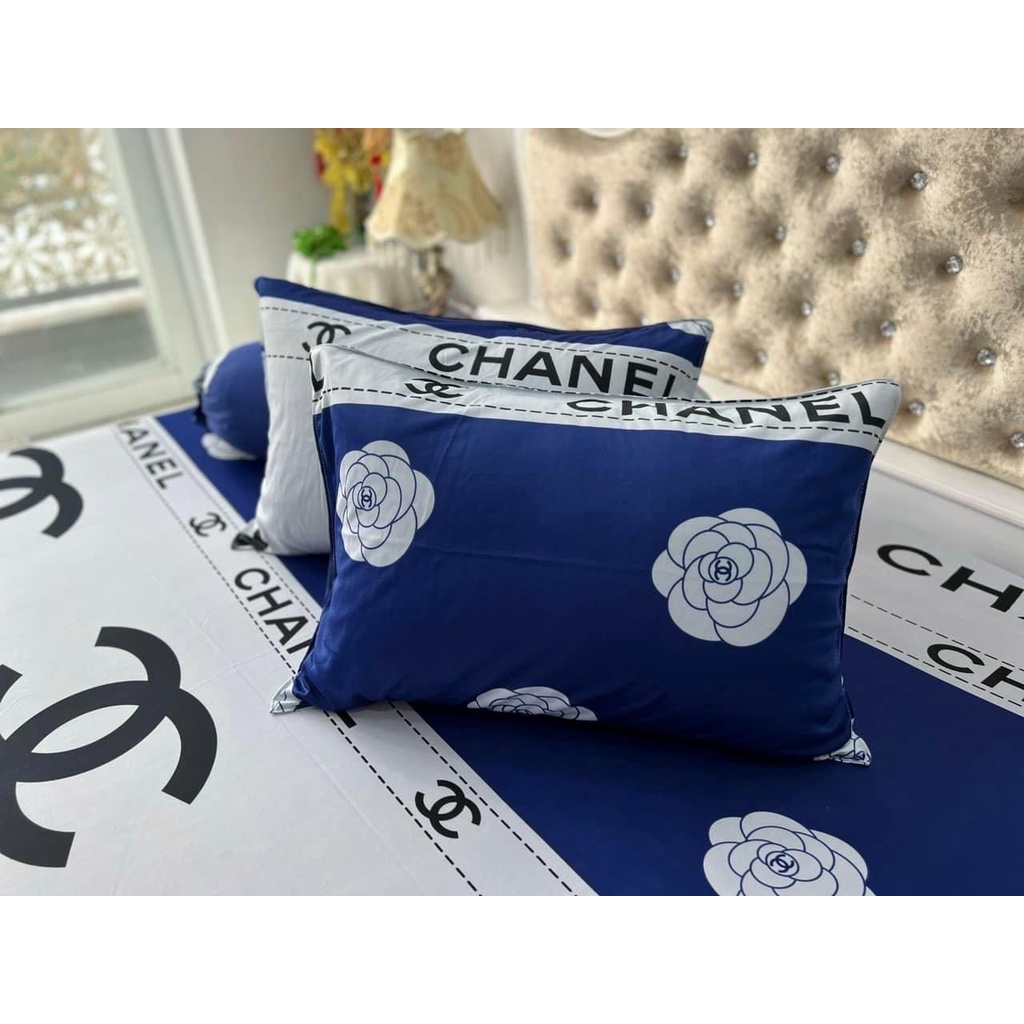 Vỏ gối Thun Hàn Chanel