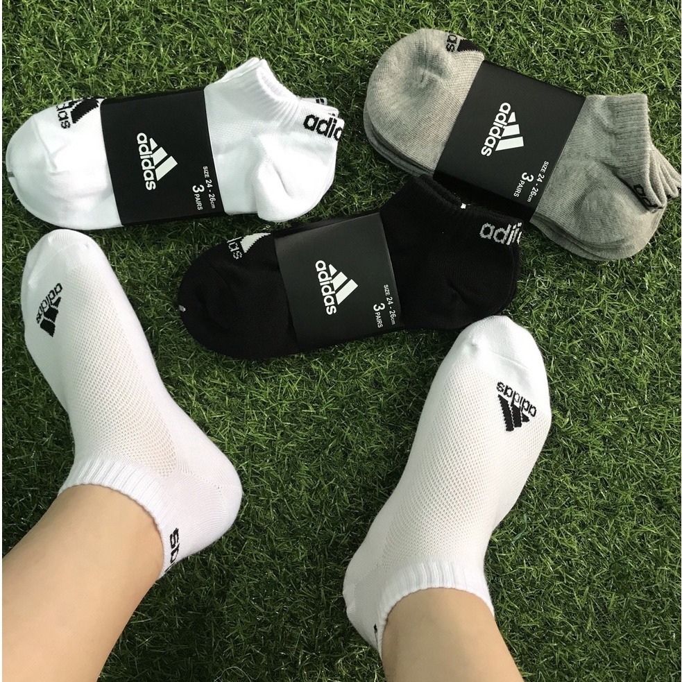 TẤT VỚ THỂ THAO ADIDAS CỔ NGẮN NAM NỮ SPORT SOCKS
