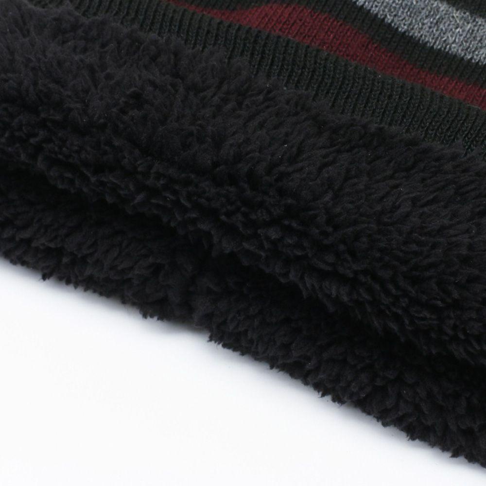 Mũ Beanie Dệt Kim Họa Tiết Kẻ Sọc Thời Trang Thường Ngày Mới Cho Nam Và Nữ