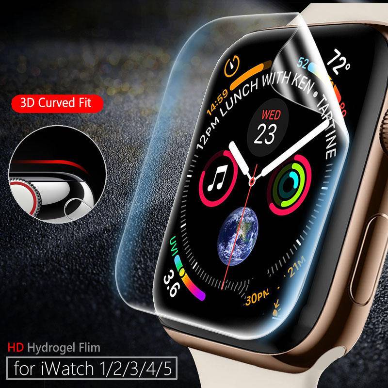 Kính Cường Lực Bảo Vệ Toàn Màn Hình Chống Ánh Sáng Xanh Cho Apple Watch series 7 6 SE 5 4 3 2 38mm 41mm 42mm 40mm 44mm 45mm