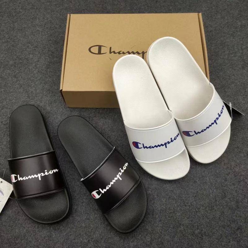 Dép chống trượt cho nam và nữ in chữ Champion thời trang cho cả nam và nữ