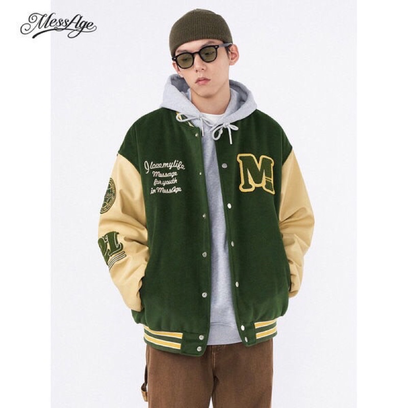 Áo khoác bomber nam/ nữ chần bông AK020