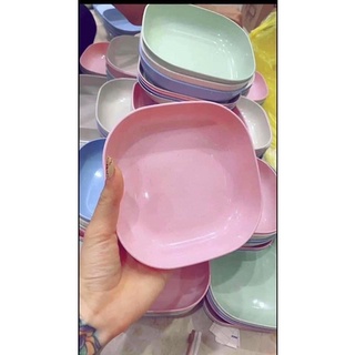 Combo 4 đĩa đựng đồ ăn lúa mạch