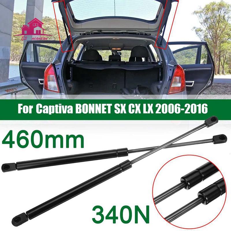 Set 2 thanh chống nắp ca pô xe hơi Holden Captiva BONNET els SX CX LX 2006-2016