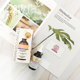 Chai Serum vitamin C của Advaced Clinicals - trợ thủ đắc lực dưỡng trắng da, mờ thâm, tạm biệt mọi vết sạm