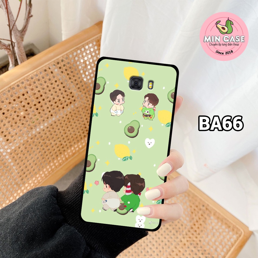Ốp lưng điện thoại Samsung A9 PRO/ C9 PRO/ A8 STAR/ A9 STAR trái bơ xanh mùa hè