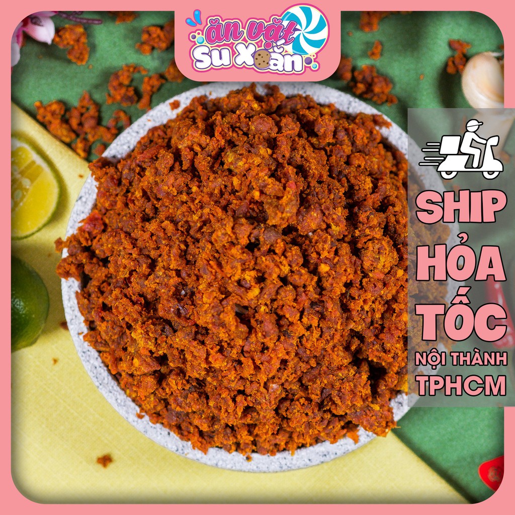 Khô bò gân cay cay sần sật siêu ngon Ăn Vặt Su Xoắn | BigBuy360 - bigbuy360.vn