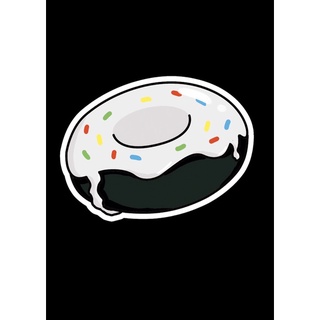 Sticker Đồ Ăn ( Đen )