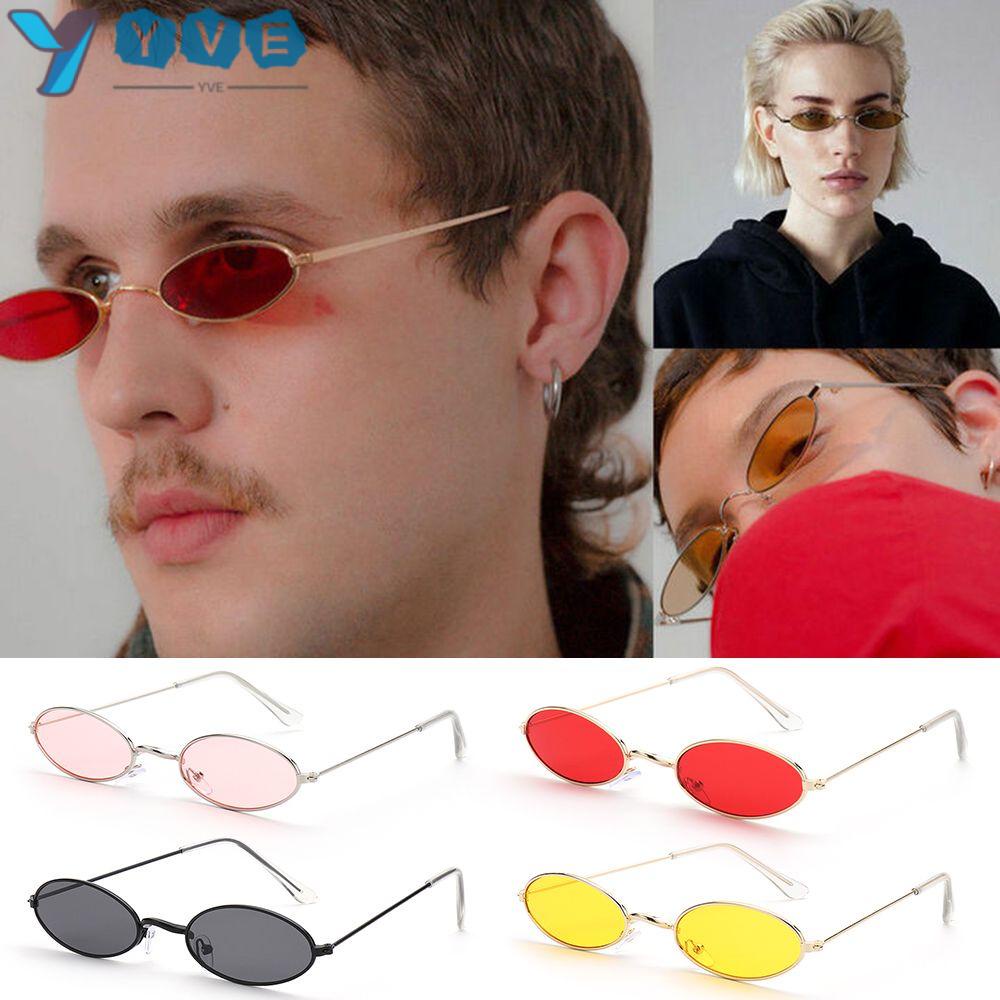 Kính Mát Gọng Oval Nhỏ Phong Cách Retro