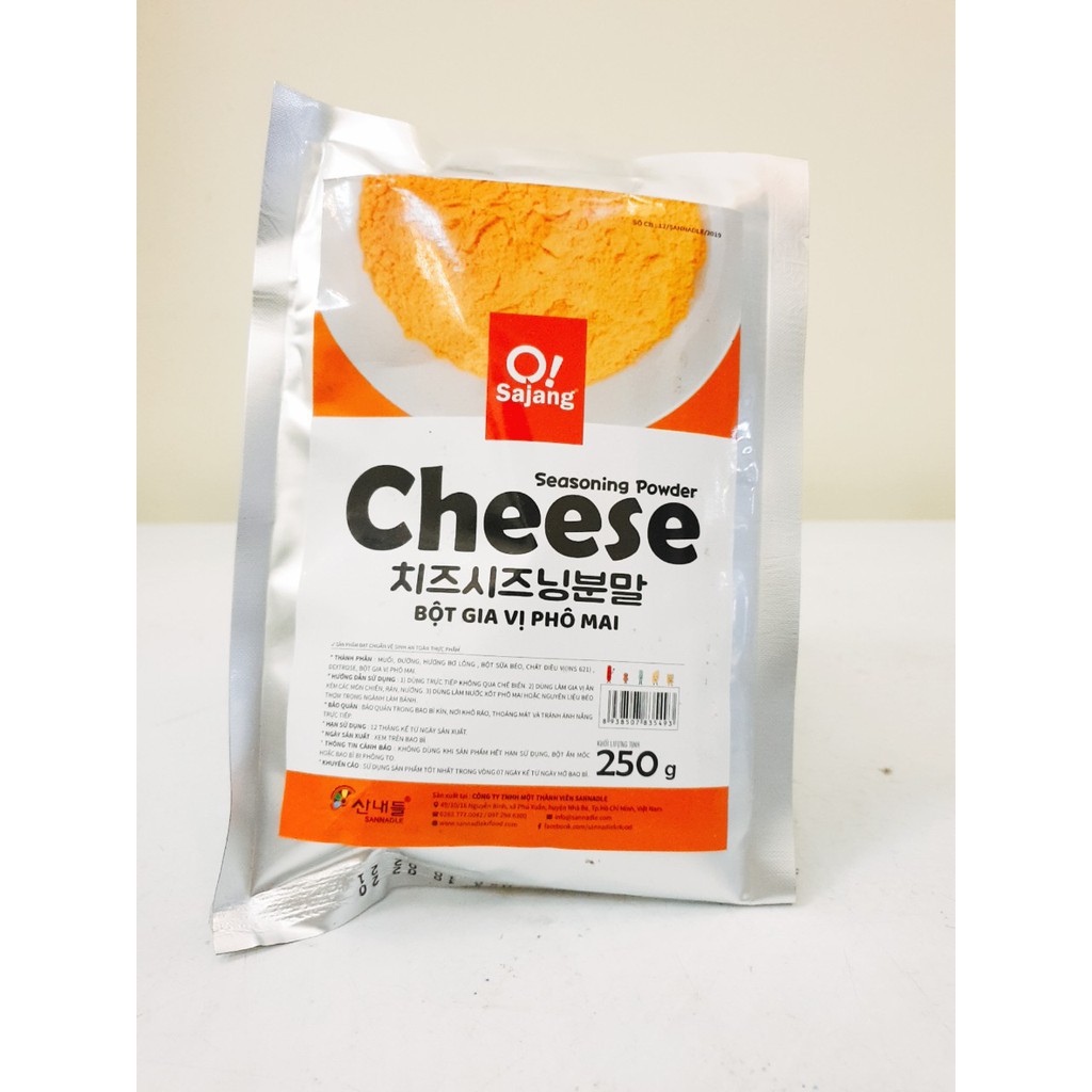 [GIÁ SỈ] 250g Bột phô-mai Lắc Hàn Quốc Lắc Bánh Gạo Khoai Tây | BigBuy360 - bigbuy360.vn